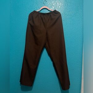 Brown slip on pants